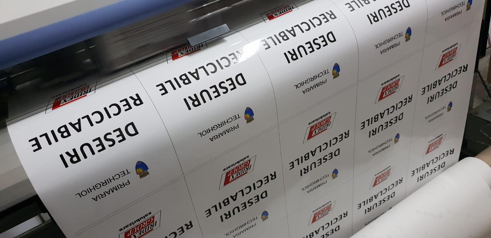 autocolant printat pvc autocolant plastic